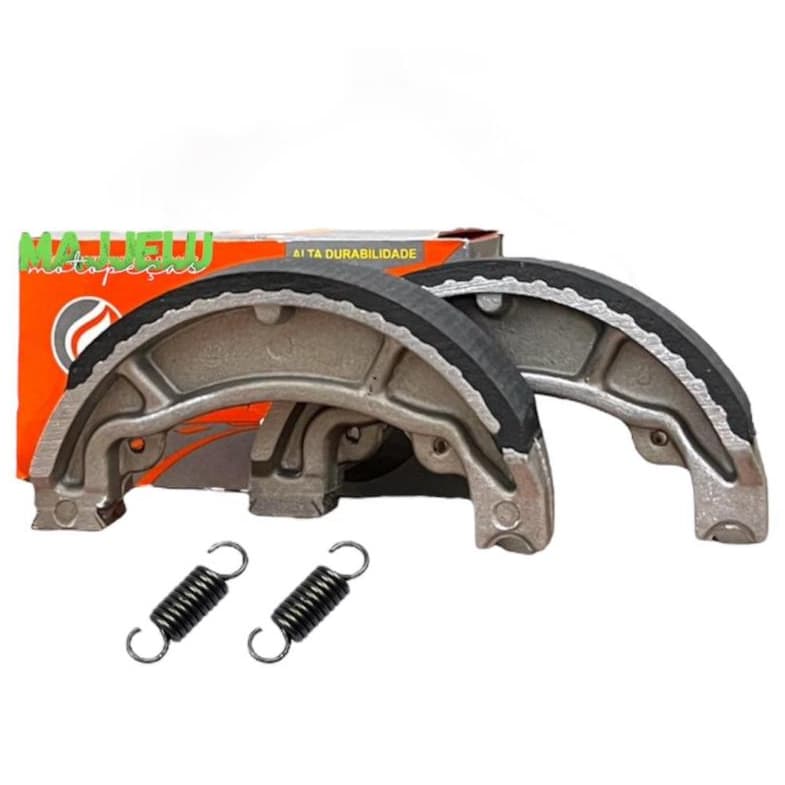 PATIM LONA DE FREIO *1,00* CG TITAN 125 TITAN 150 TITAN 160 FAN 125 150 TRASEIRO DIANTEIRO + MOLAS FIREBREQ