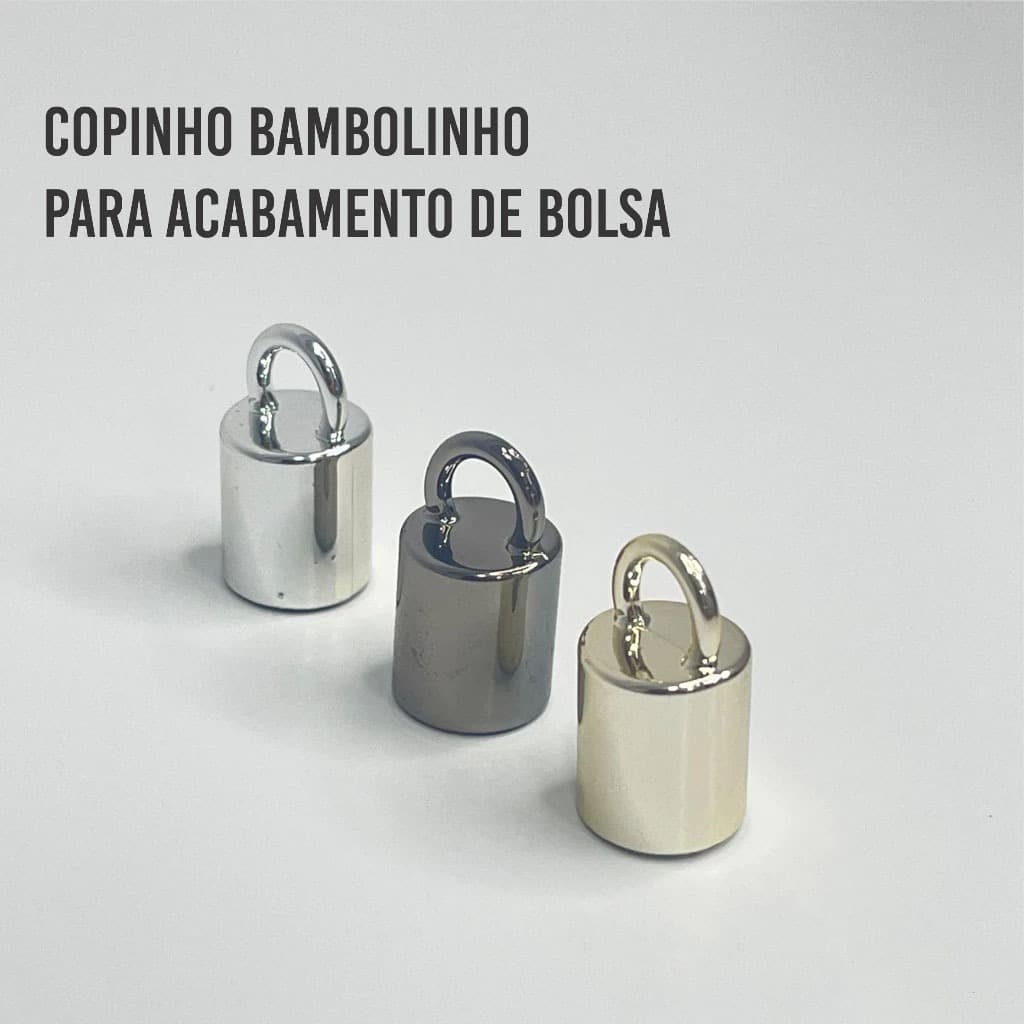 KIT 10 Suporte Bambolinho Ponteira Para Alça de Bolsa