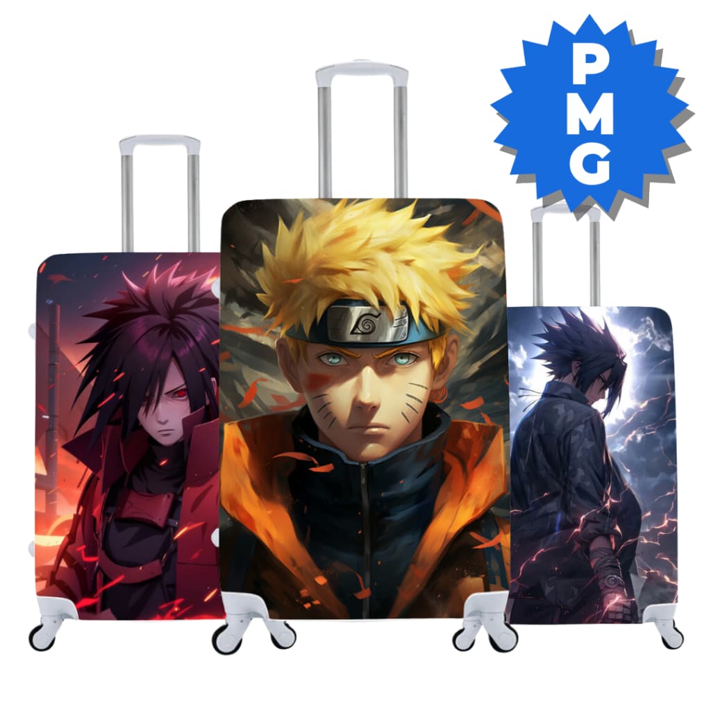 Capa De Mala Naruto Protetora Elastica para 10kg 23Kg ou 32Kg (02)