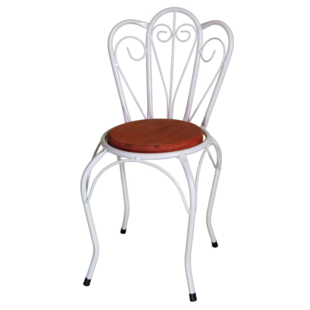 Cadeira Infantil Assento Em Madeira E Ferro Peças Coloridas Diferentes Cores Para Meninos E Meninas