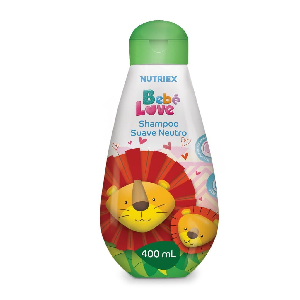 Shampoo Infantil Bebe Love Neutro 400ml Nutriex