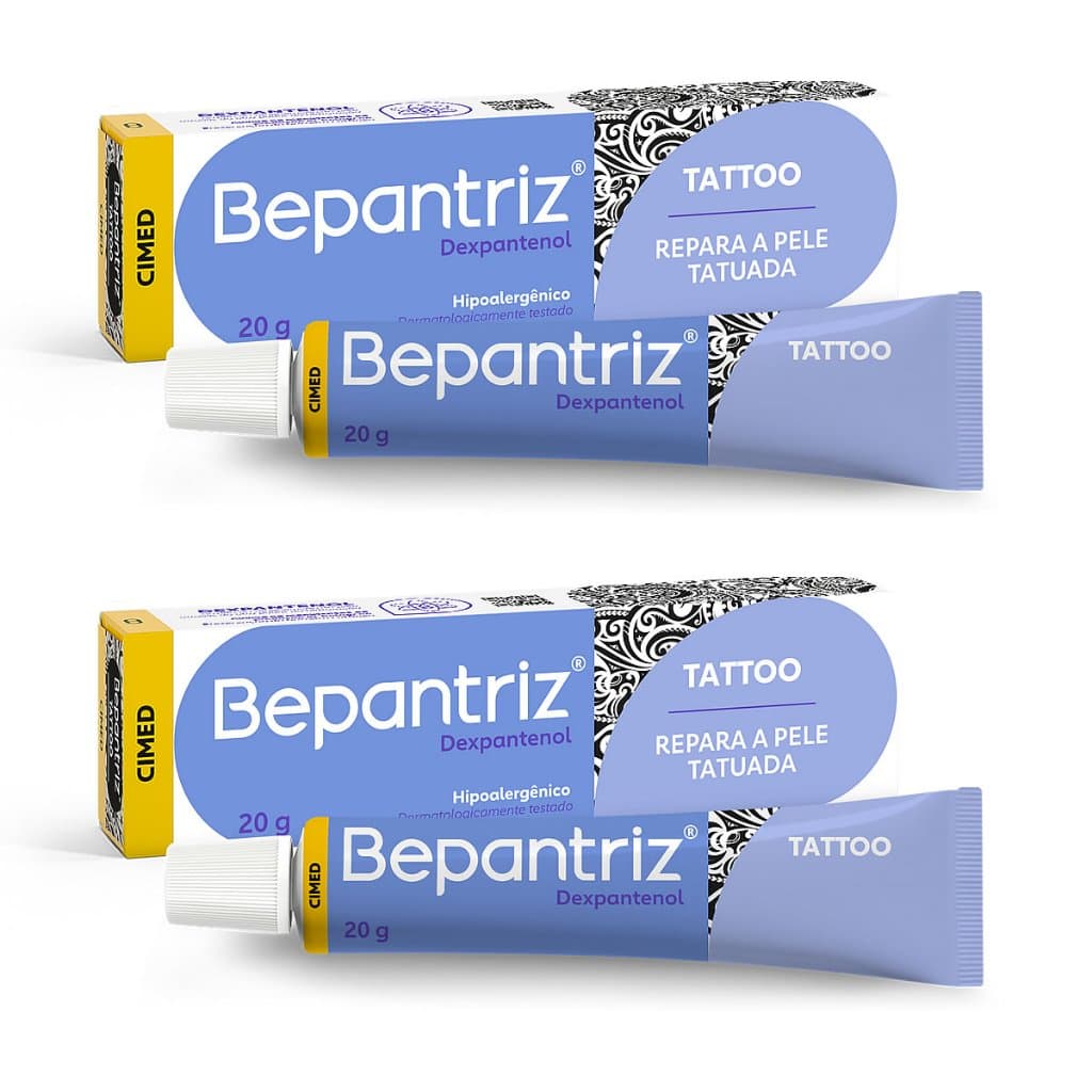Kit 2 unidades: Bepantriz Tattoo Creme 20g