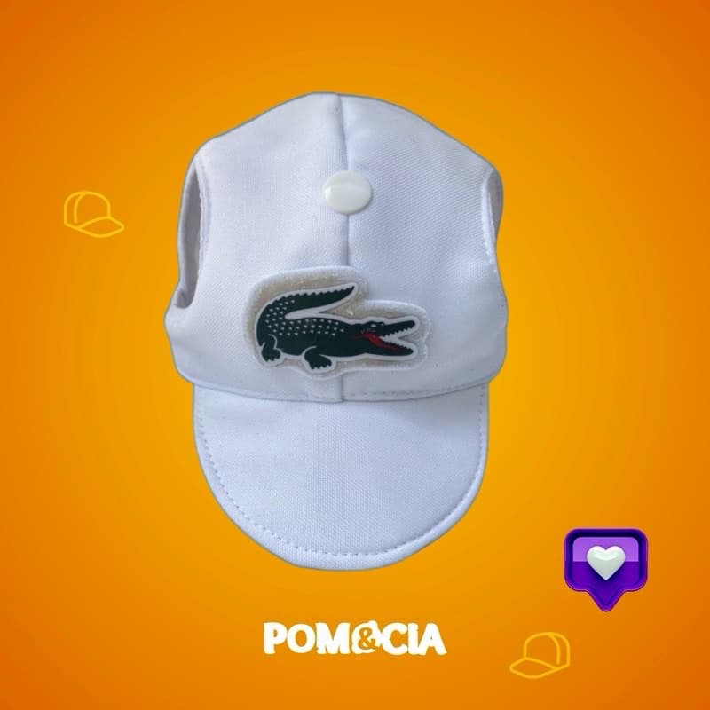 Boné pet jacaré