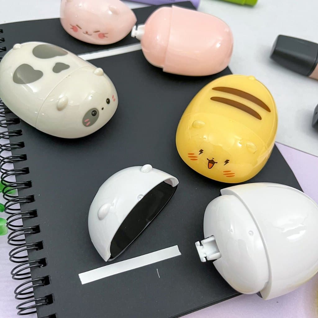 Fita Corretiva Bichinhos Coloridos 5 mm x 6 m - Importado | Corretivo