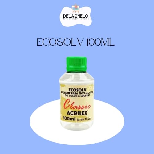 Ecosolv 100ml Acrilex - Diluente para Tinta a Oleo