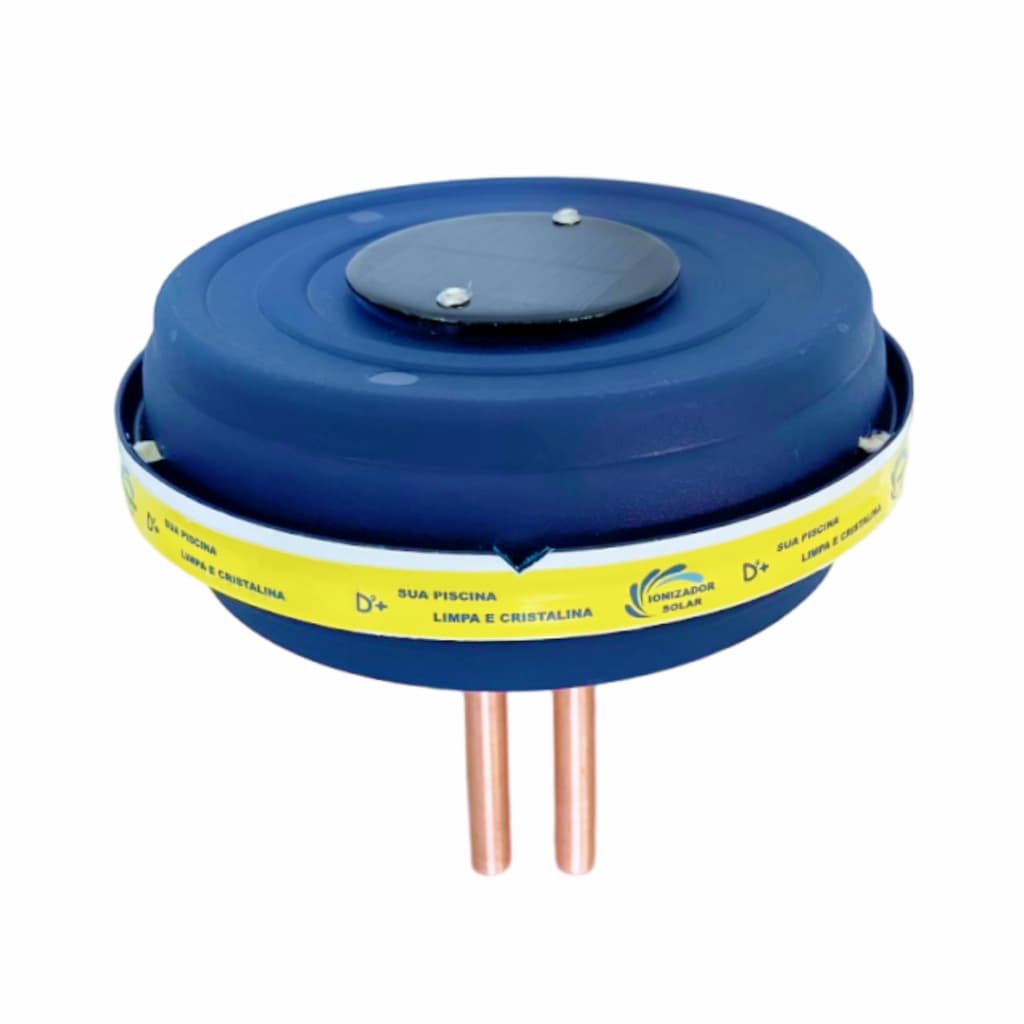 Ionizador solar para piscina de ate 30 mil litros Sem cloro cobre puro e manual
