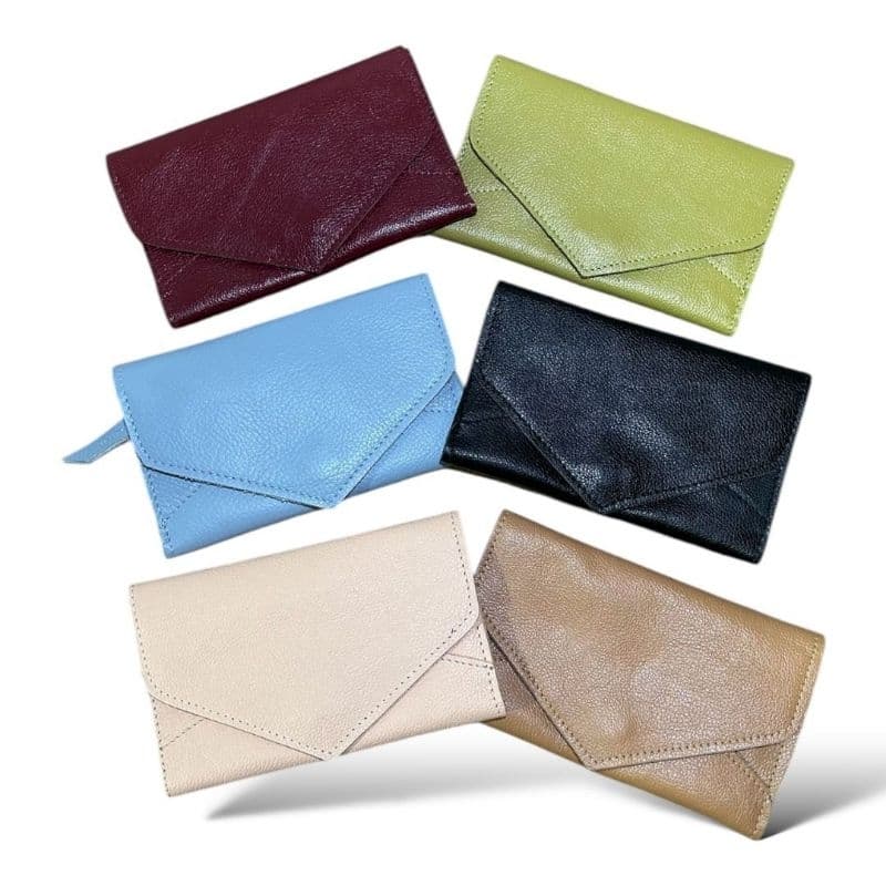 !!!SUPER PROMOÇÃO RALAMPAGO!!! Carteira feminina de Couro Legítimo, Carteira Slim, Porta Cartão de couro