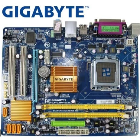 Placa Mãe Gigabyte GA-G31M-ES2C G31M-ES2C