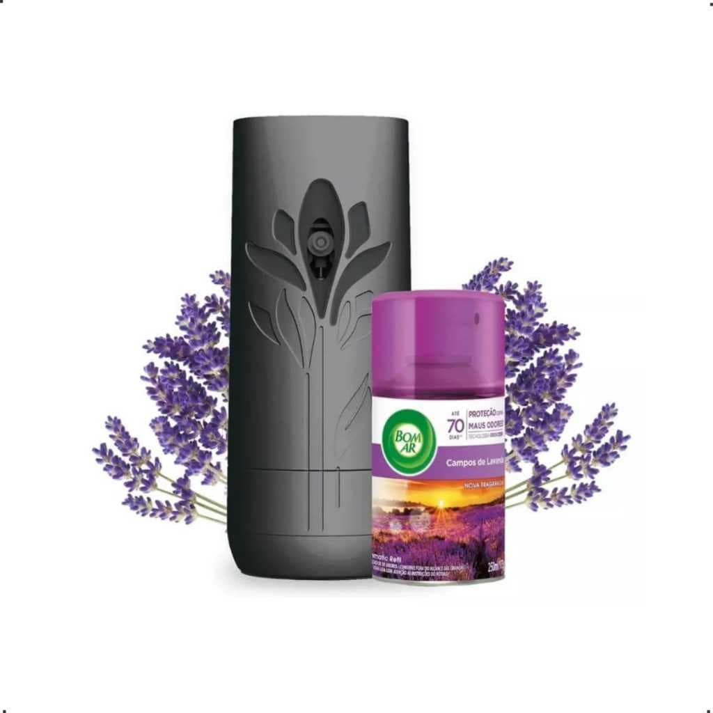 Aromatizador Elétrico Bom Ar de Lavanda ou Algodão E/OU Refil - Freshmatic - Air Wick Aparelho ou Refil 250g