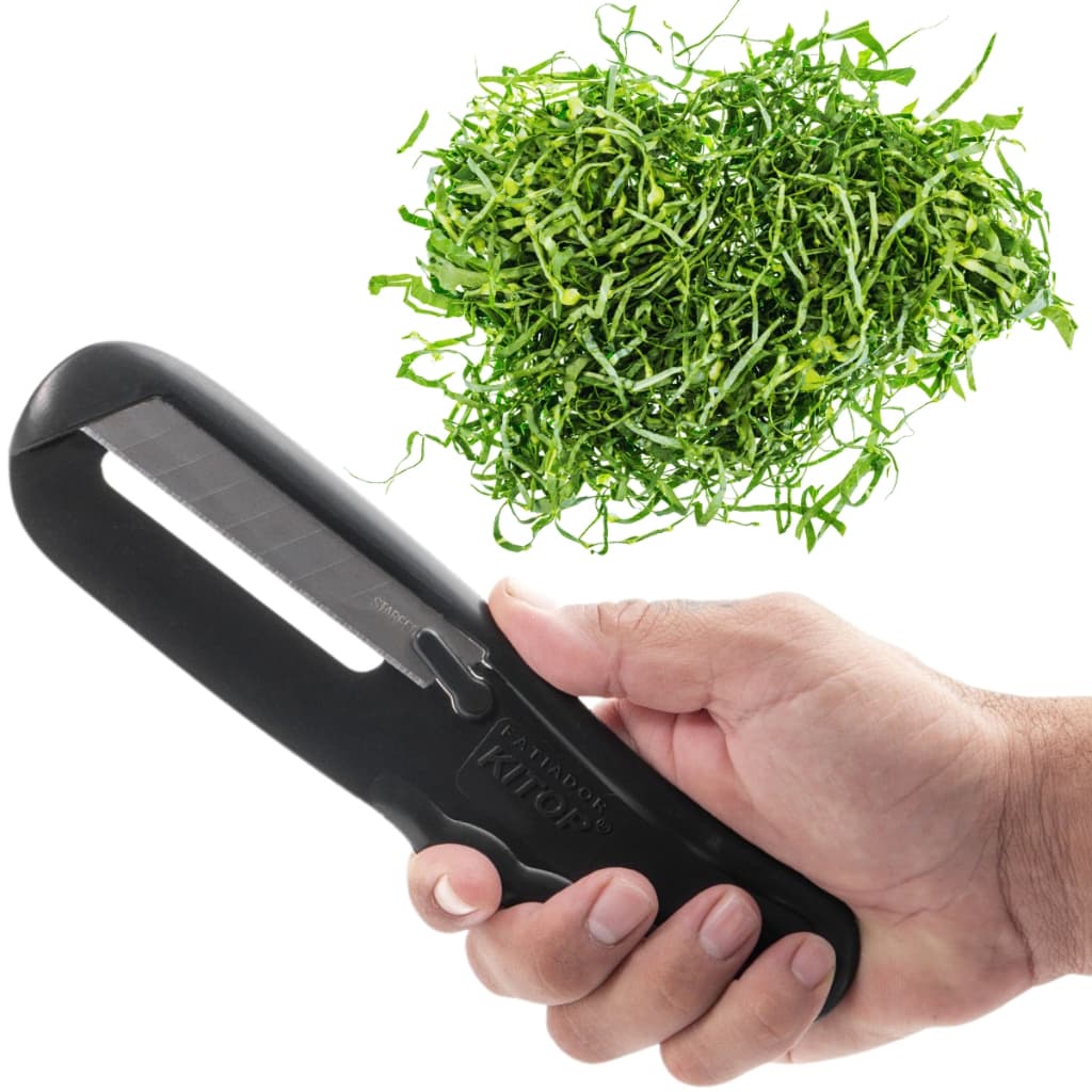 Fatiador Couve Legumes Cortador Kitop Prático Picador Fino