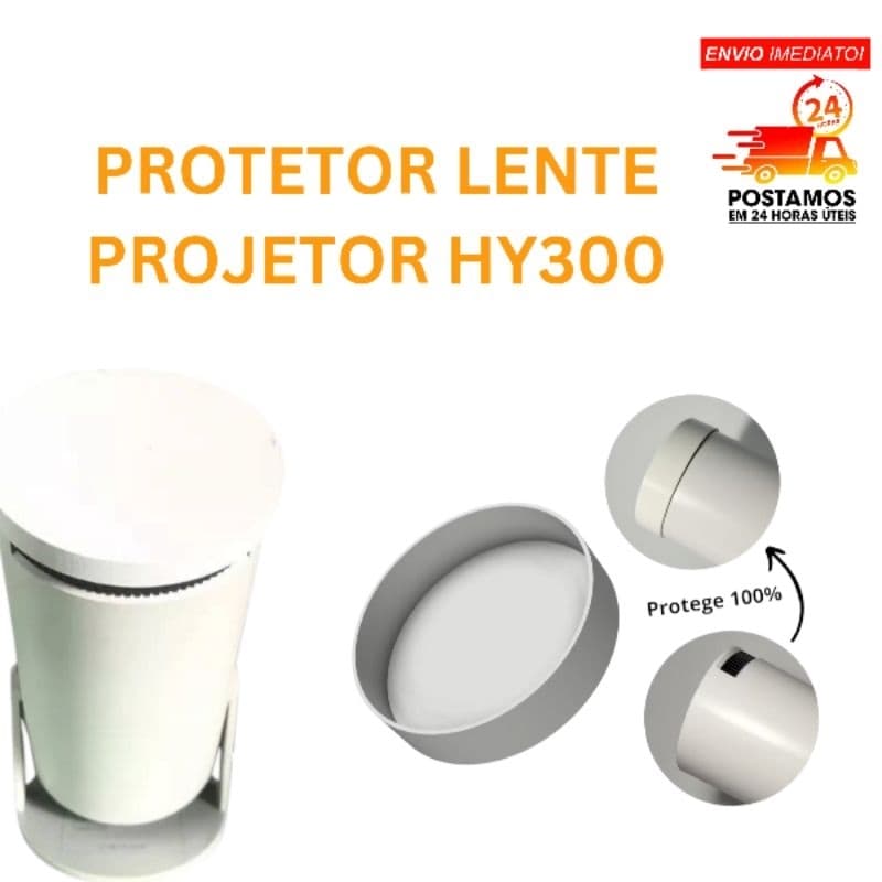 Tampa de Proteção para Projetor HY300 - Protetor Lente HY300