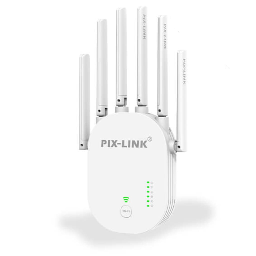 Repetidor De Sinal Wifi Amplificador Sinal Internet Wireless 300Mbps Novo Modelo 2025