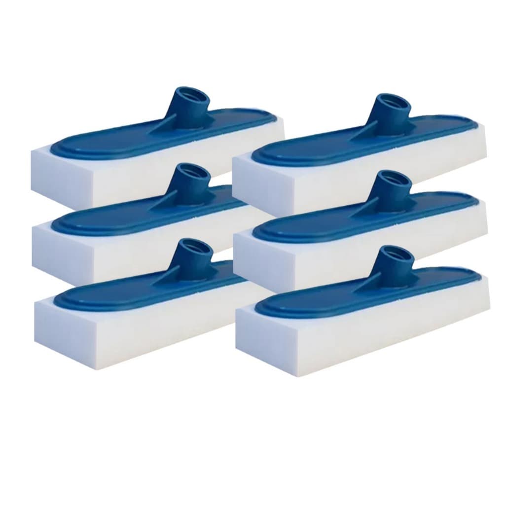 kit 6 esponjas para limpeza de  piso de dentro da casa