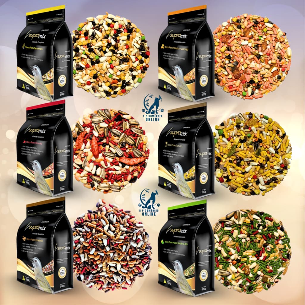 KIT Multi Sabores Trinca Ferro 400g (Kit com 3 unid - Total 1,2kg) - Supramix.