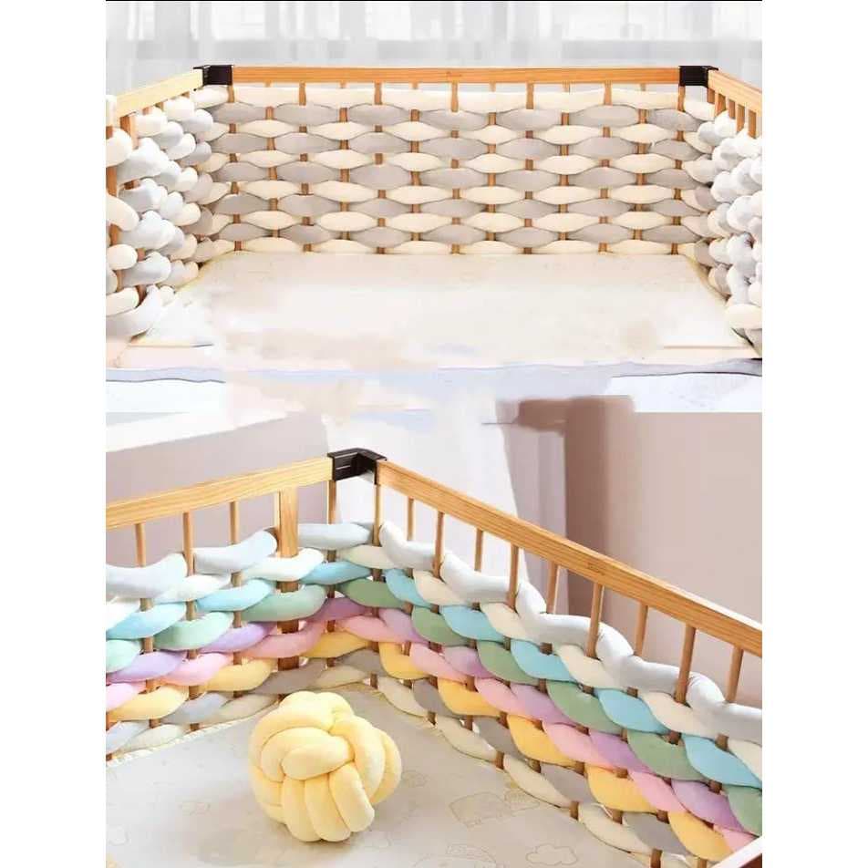 Barra Protetora Anticolisão para Berço Proteção do Bebê Baby Bed 6,50 Metros