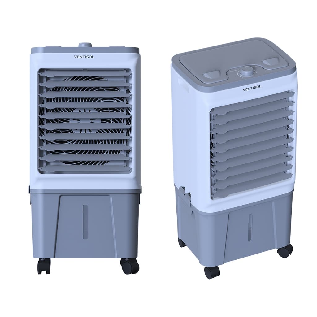 Climatizador De Ar Frio Portátil 16 Litros Evaporativo Ventilador Umidificador Ventisol