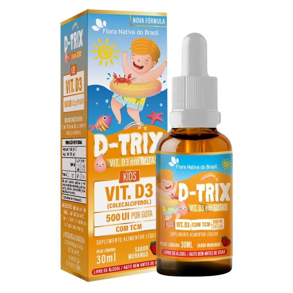 D-TRIX ( Vitamina D3 infantil) 30ml - Flora Nativa