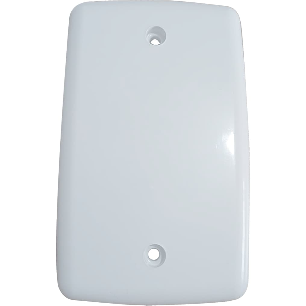 Kit 10 Espelho Placa Cega 4x2 Tampa Branca com parafusos inclusos