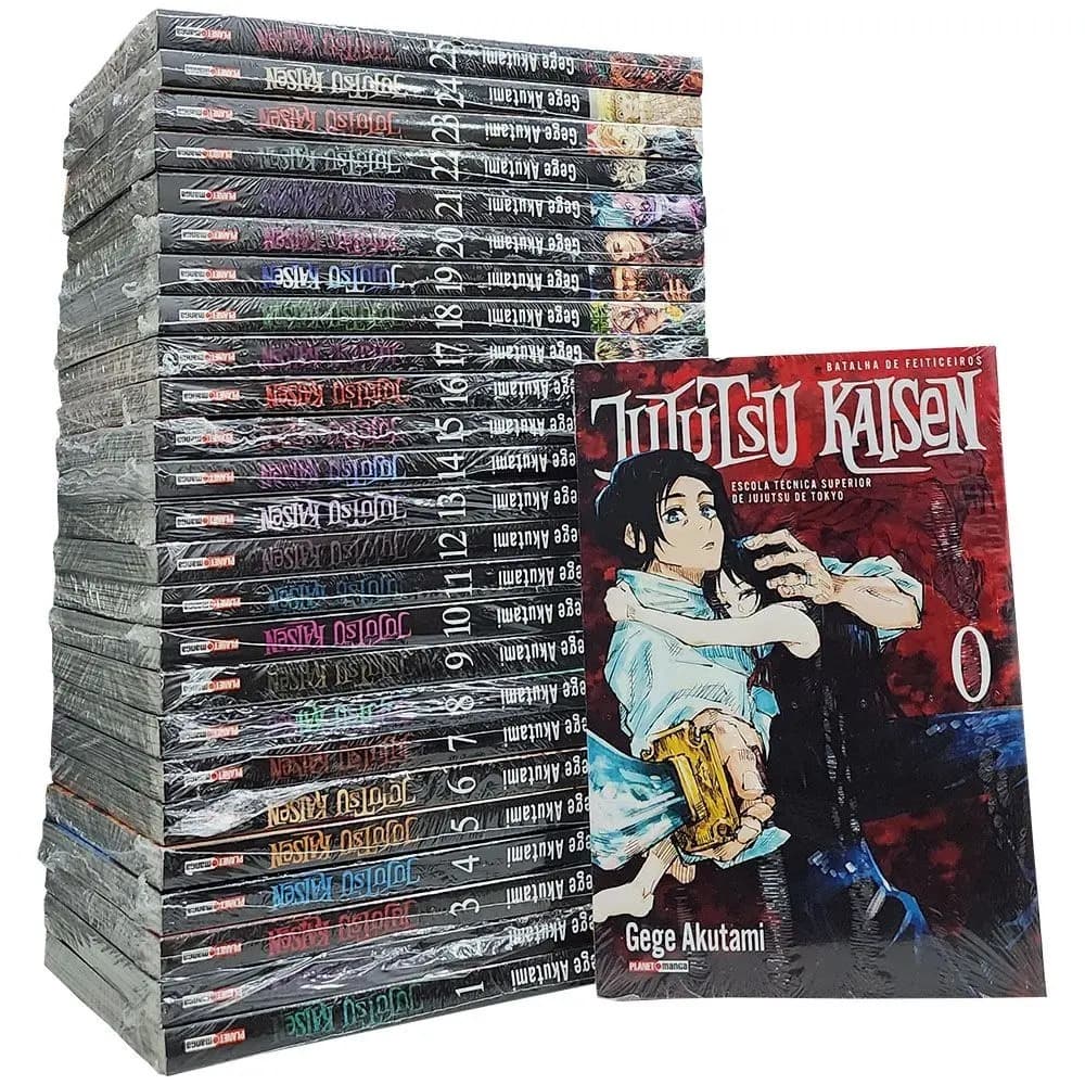 Manga lacrado Jujutsu Kaisen Editora Panini