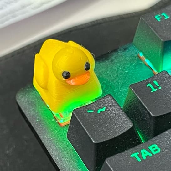 Keycap Tecla para Teclado Mecânico Gamer Pato Patinho Pikachu Pokemon Fantasma Gatinho Mini game