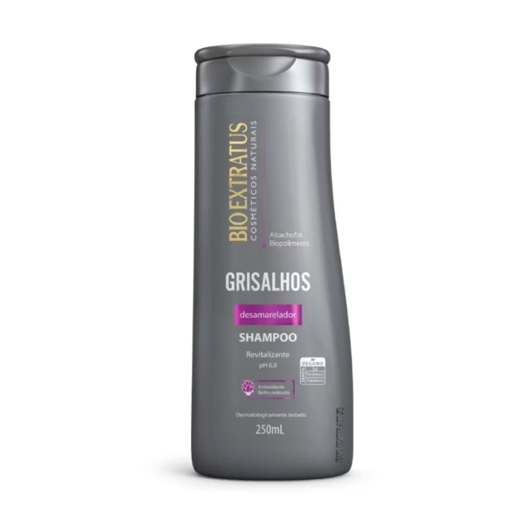 Bio Extratus Shampoo Cabelos Grisalhos - Revitalizante 250ml