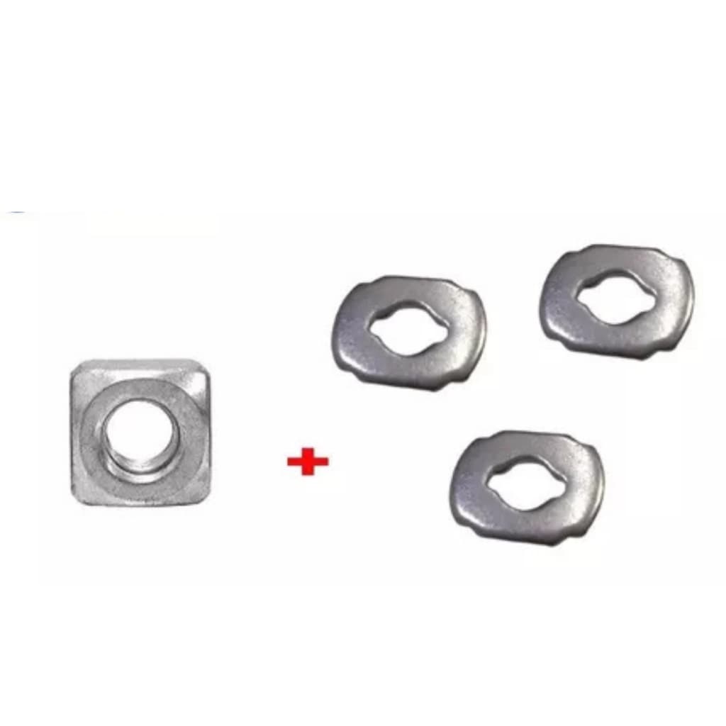 Kit 3 Arruelas Oval + 1 Porca Da Helice Ventilador Arno 40cm