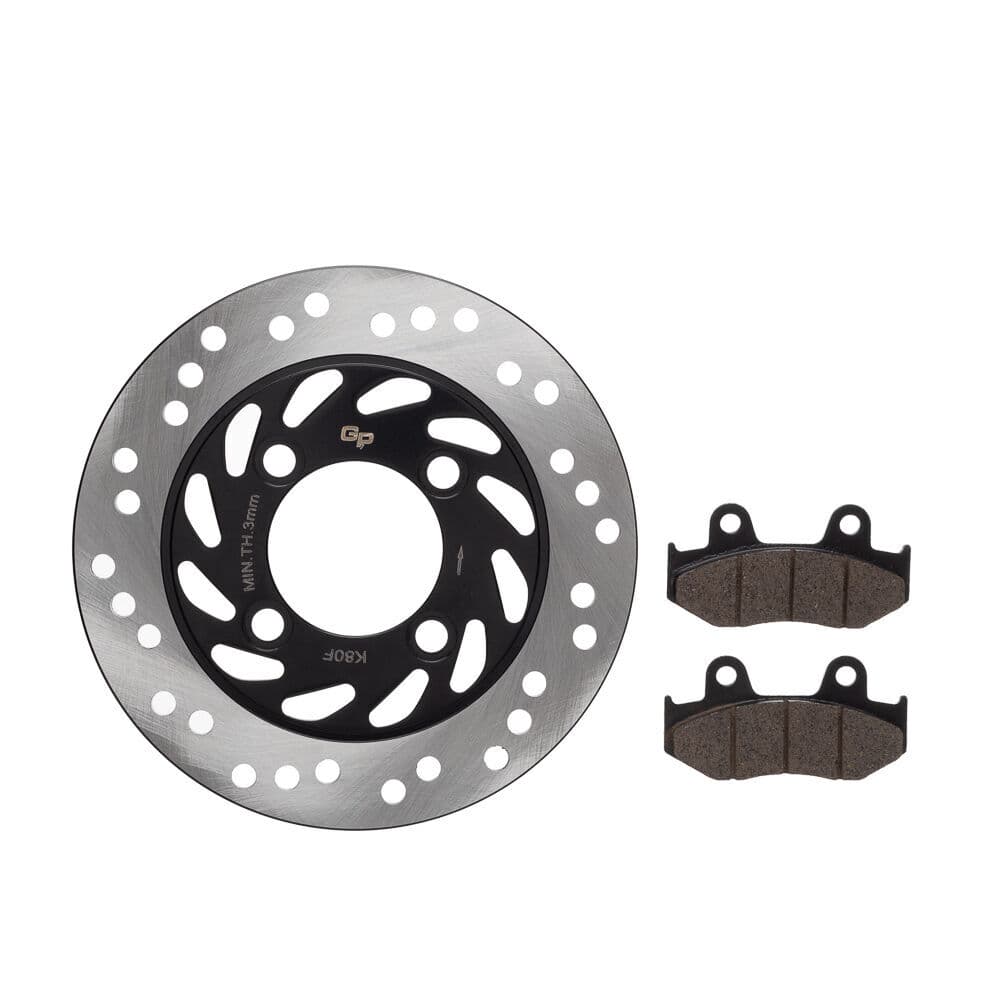 Disco Freio Dianteiro Com Pastilha Honda Elite 125 Gp