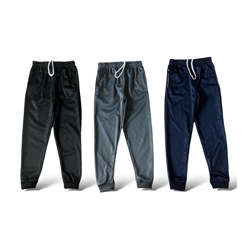 Kit 2 Calça Infantil Jogger Menino Forrada Juvenil Reforçada  2 Ao 16