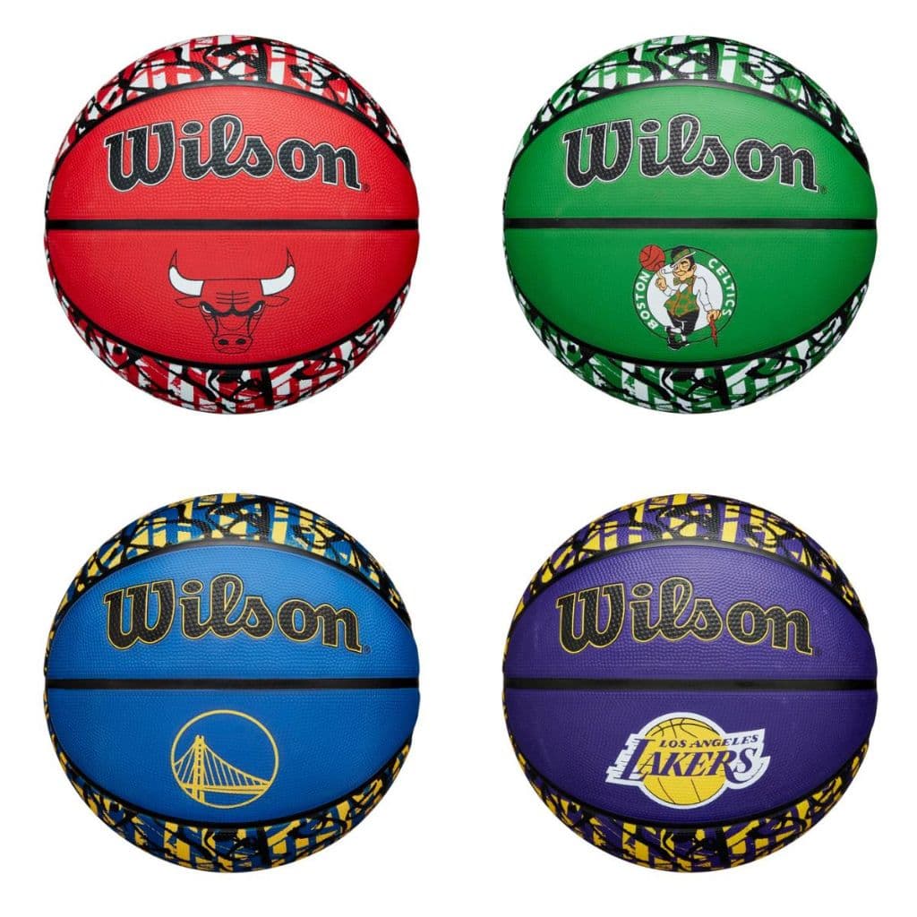 Bola de Basquete Oficial Times Team Graffiti 7 Outdoor Wilson