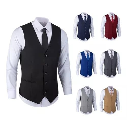 Colete Masculino Social Varias cores Merga oferta