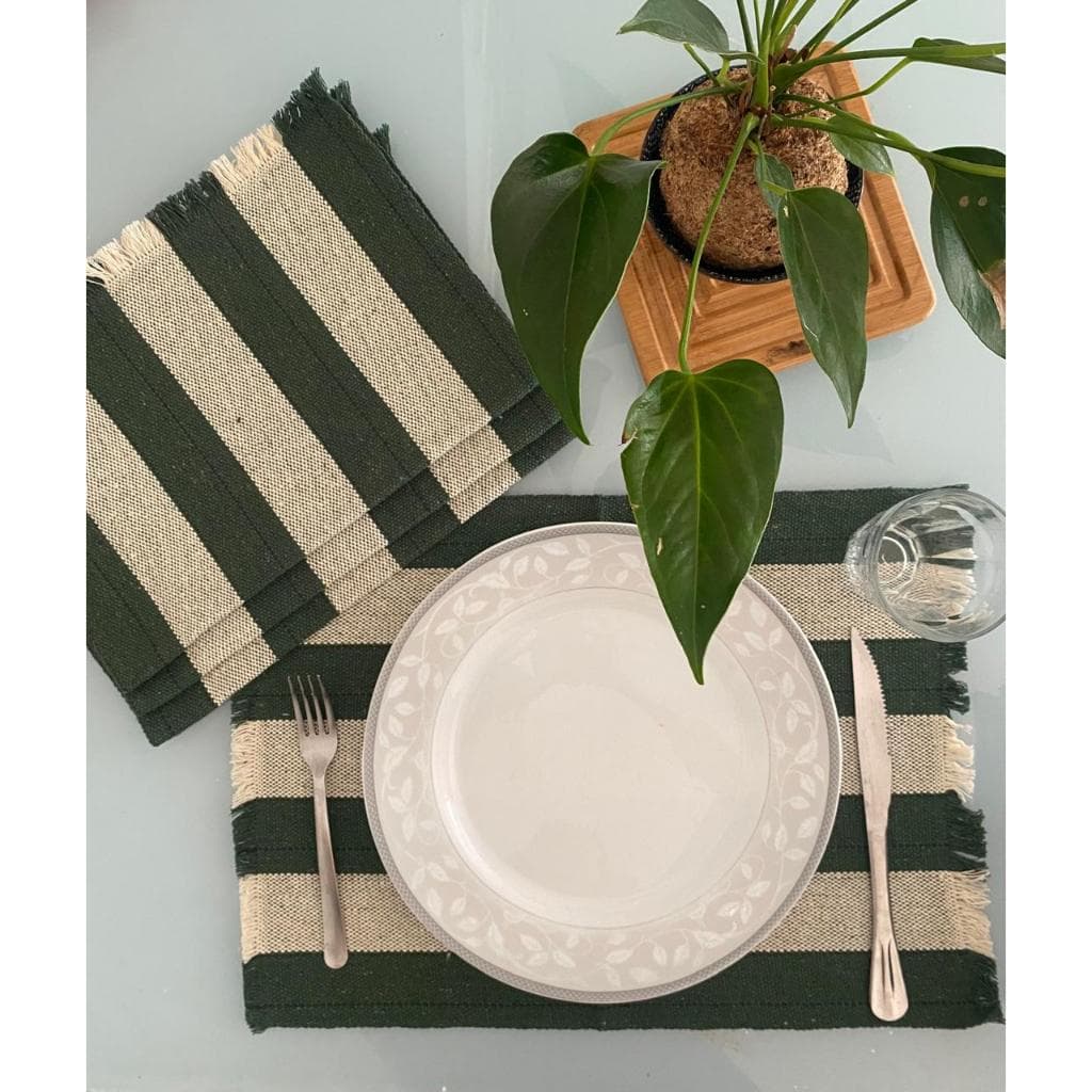 Jogo Americano 4 peças em Tear