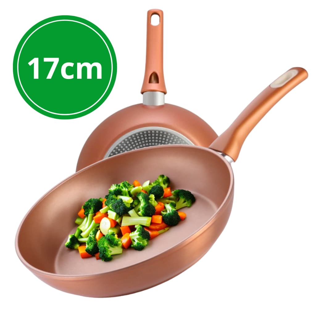 Frigideira Antiaderente Cerâmica Não Gruda Não Vai Óleo Utensilios Domestico Cozinha Fitness Dieta