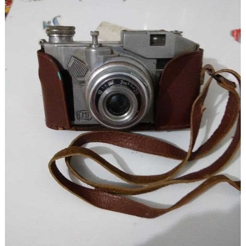 Máquina Fotografica  Antiga Ab Relex Film 127 (no Estado)