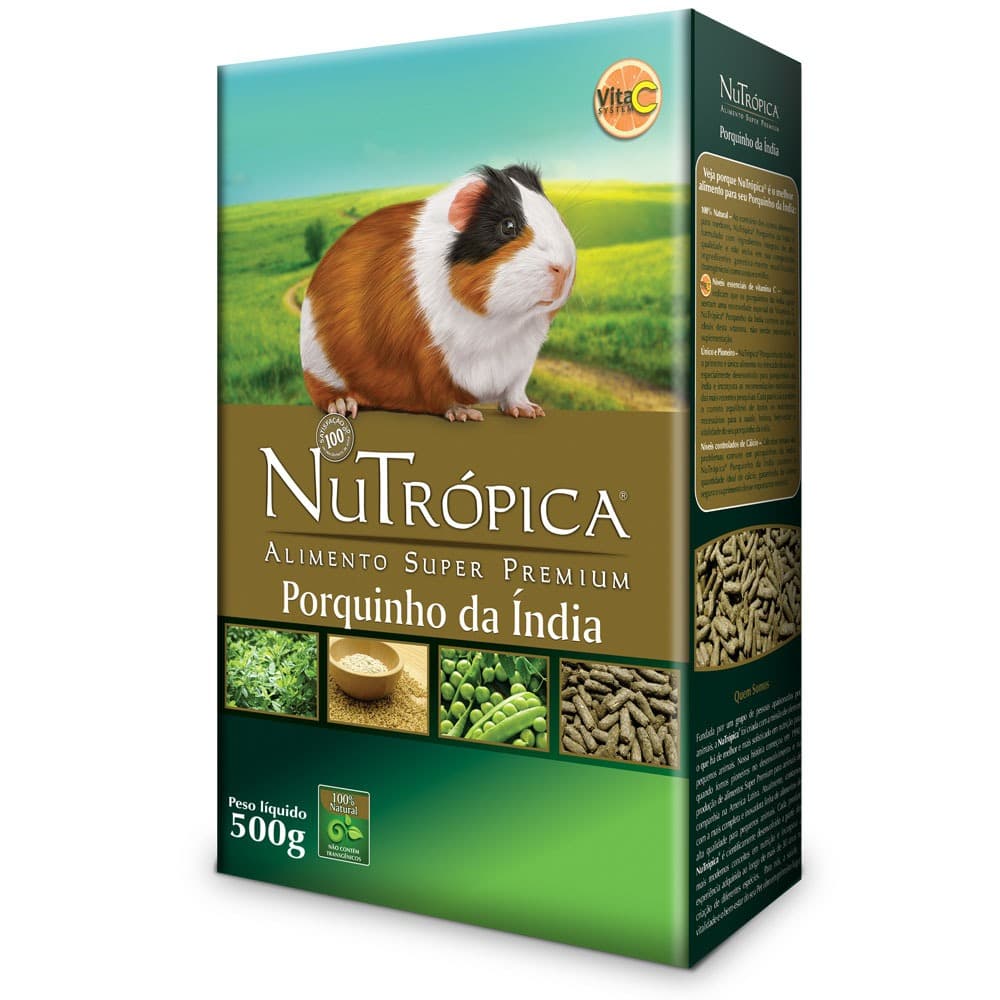 Alimento Nutrópica Porquinho da Índia - 500g