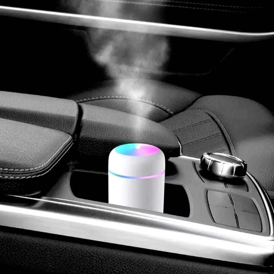 UMIDIFICADOR DE AR BRANCO PORTATIL USB 300ML