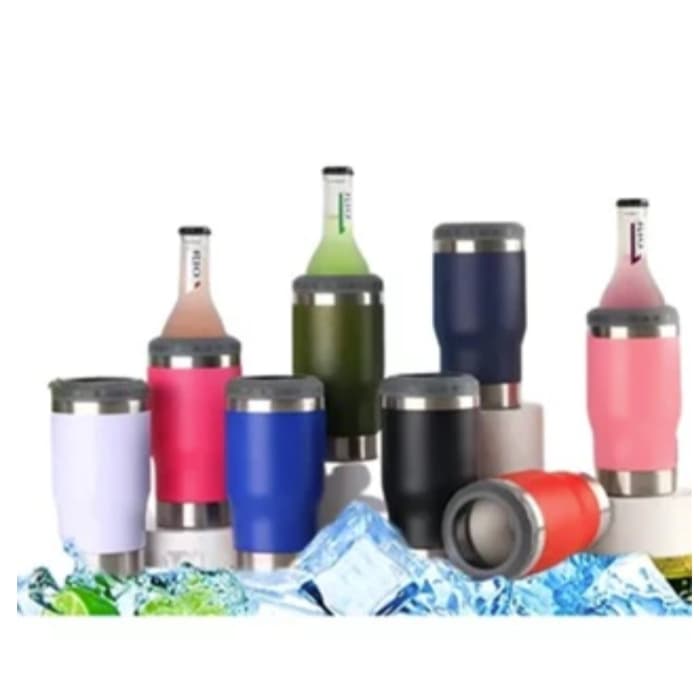 Copo Térmico Porta Lata/long Neck Isolamento Vácuo Inox 5x1