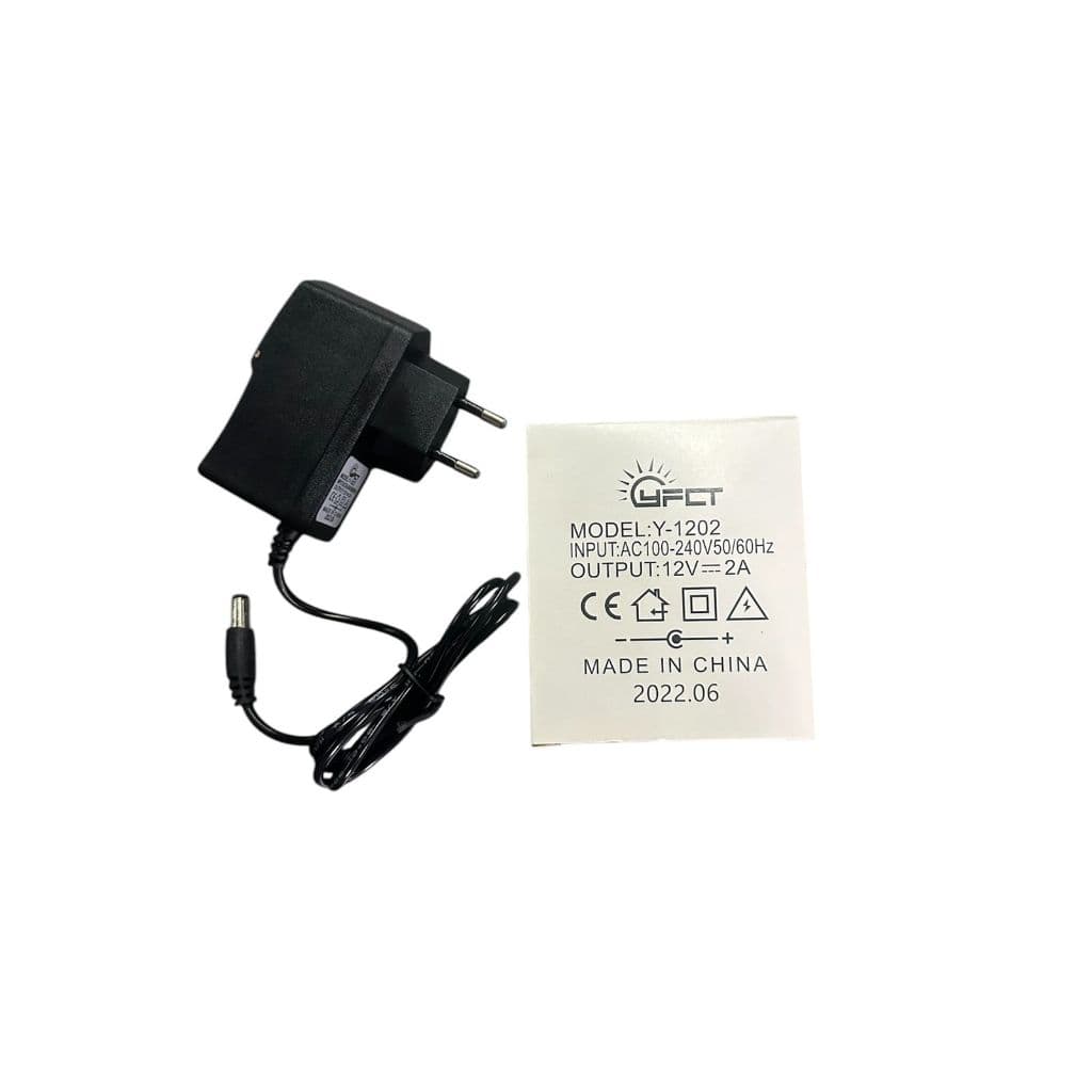 FONTE ELETRÔNICA 12V 2A BIVOLT 2 AMPERES DISPOSITIVO ELÉTRICO ALIMENTAÇÃO 