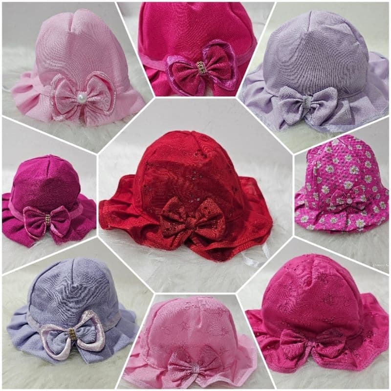 Chapéu de bebê primavera e verão