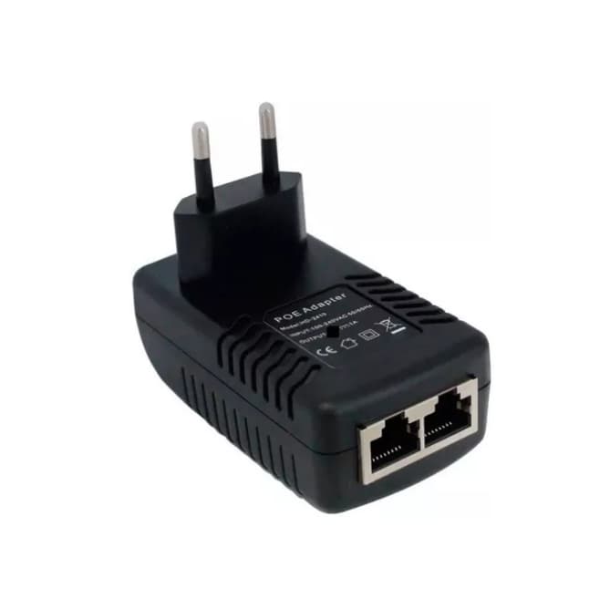 Fonte Poe Compacta 24v 1a Access Point Roteador Rj45 Bivolt