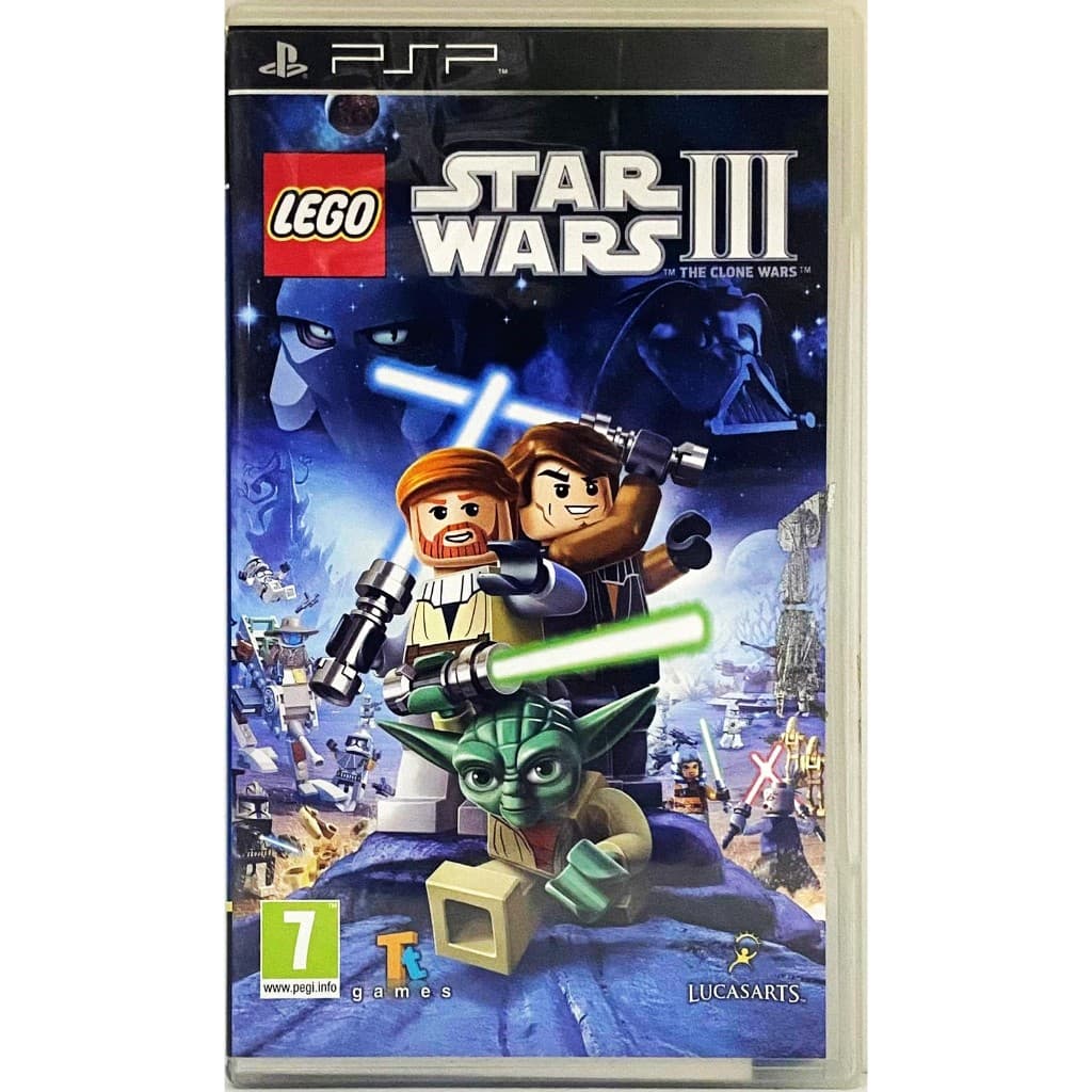 Lego Star Wars 3: The Clone Wars - PSP - Original