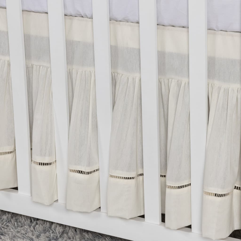 Saia de Berço Padrão Americano ou Nacional com Ponto Palito