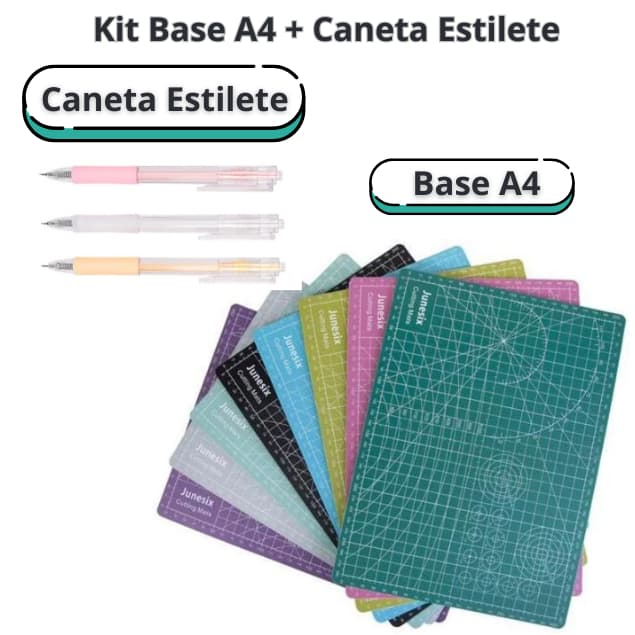 Base Para Corte De Mesa A4 Dupla Face Patchwork Artesanato