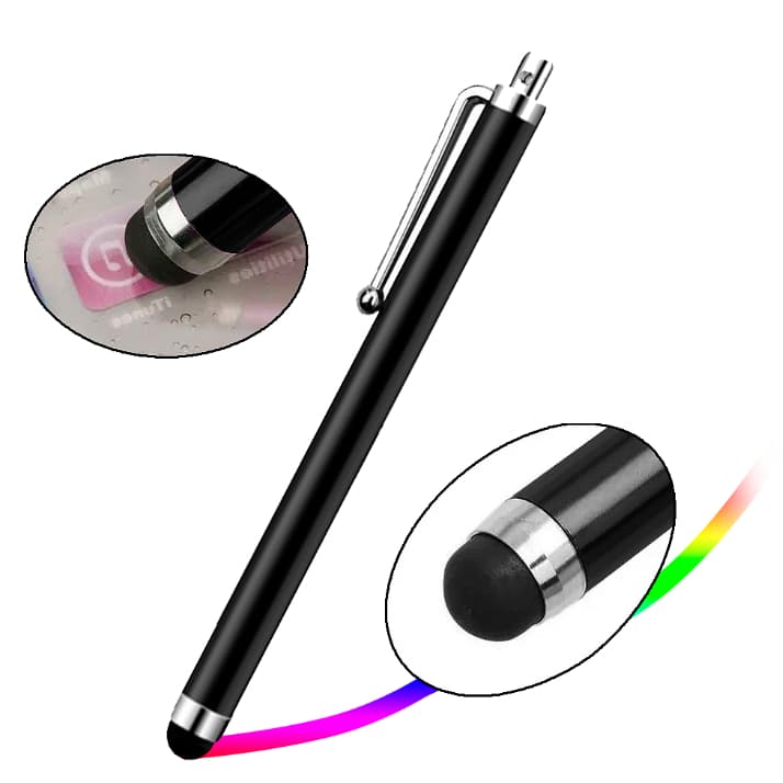 Caneta Touch Stylus Screen Em Metal Para Mesa Digitalizadora, Smartphone Celular e Tablet