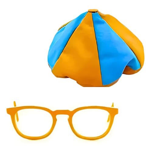 Boina e óculos Blippi incrível mundo blippi divertido