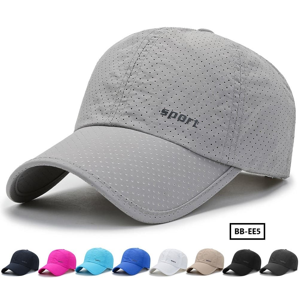 Boné Tactel Casual Respirável Baseball Secagem Rapido Spring Summer New Handsome Outdoor Sports EE5