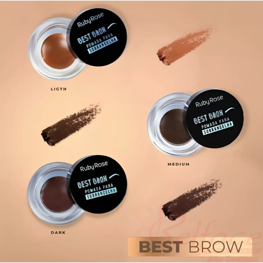 Ruby Rose - Pomada Gel para Sobrancelha Best Brow Gel