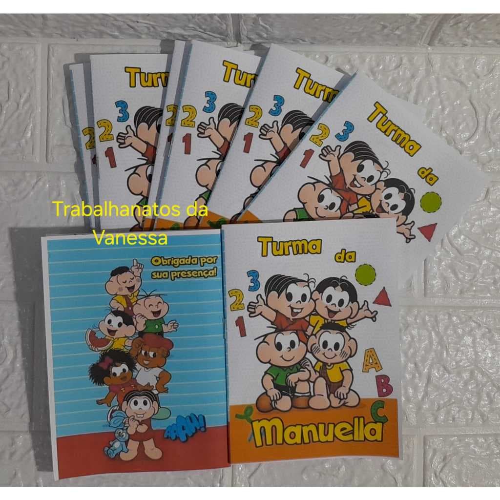 15 Mini livrinho de colorir - LEMBRANCINHA PERSONALIZADO