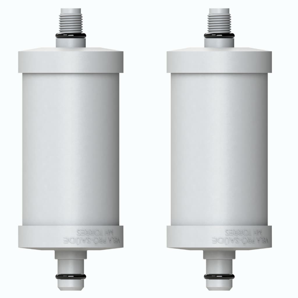 Refil Vela Universal Filtro Torneira Carvão Ativado Kit 2 Unidades – Reduz Cloro e Impurezas