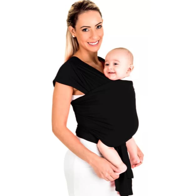 Baby Sling Mamãe Canguru Malha Wrap Sling Carregador de Bebê