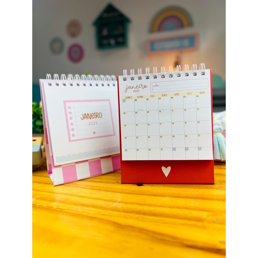 CALENDÁRIO DE MESA 15X15 PERSONALIZADO 2025